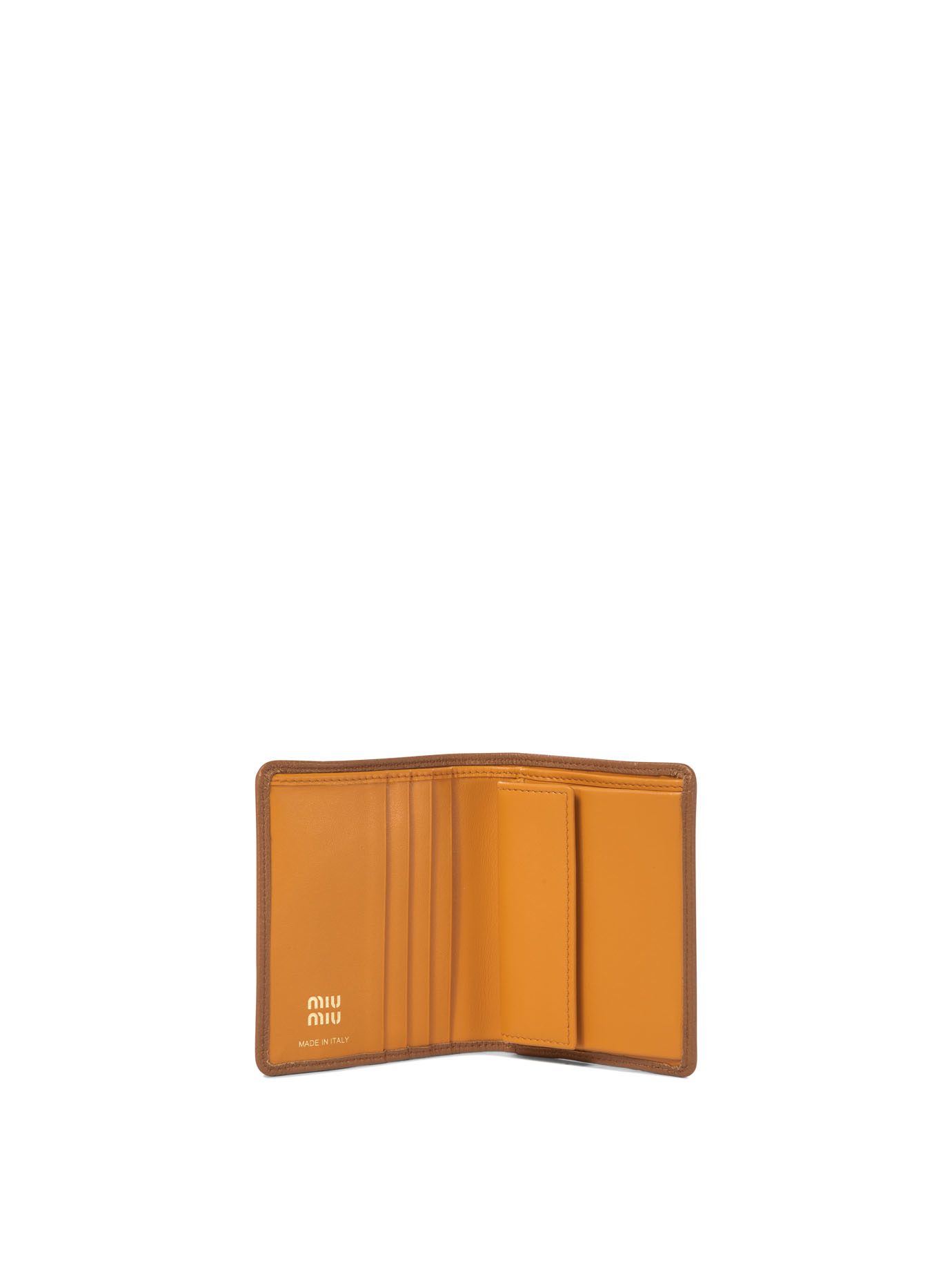 MIU MIU Brown Wallet with logo